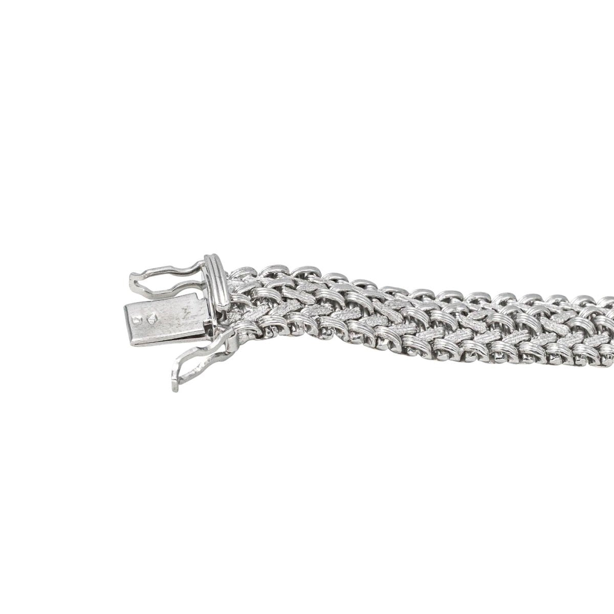 Bracelet Maille en or blanc - Castafiore