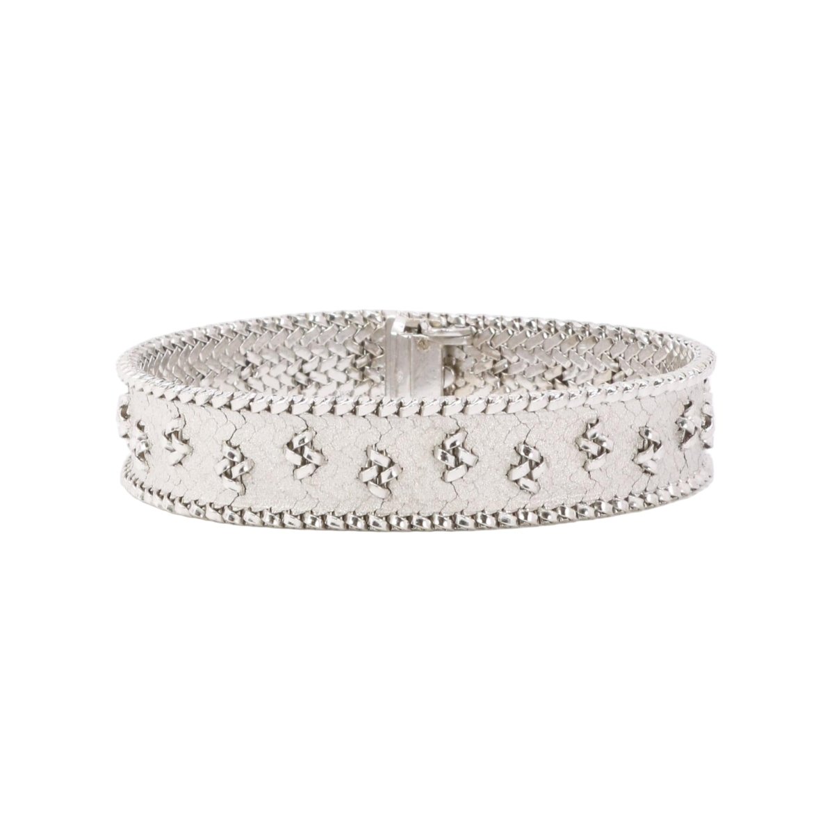 Bracelet Maille en or blanc - Castafiore