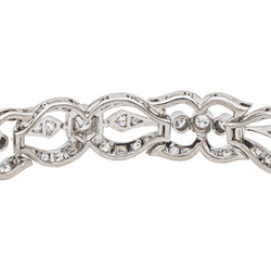 Bracelet Maille en or blanc et diamants - Castafiore