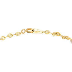 Bracelet Maille en or blanc et or jaune - Castafiore