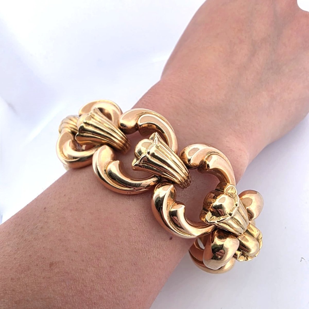 Bracelet Mesh yellow gold