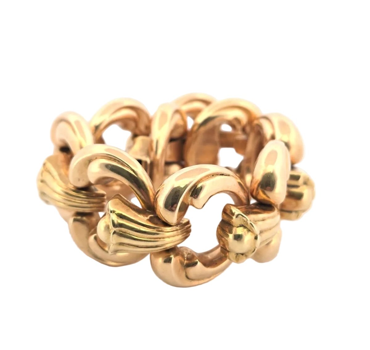 Bracelet Mesh yellow gold