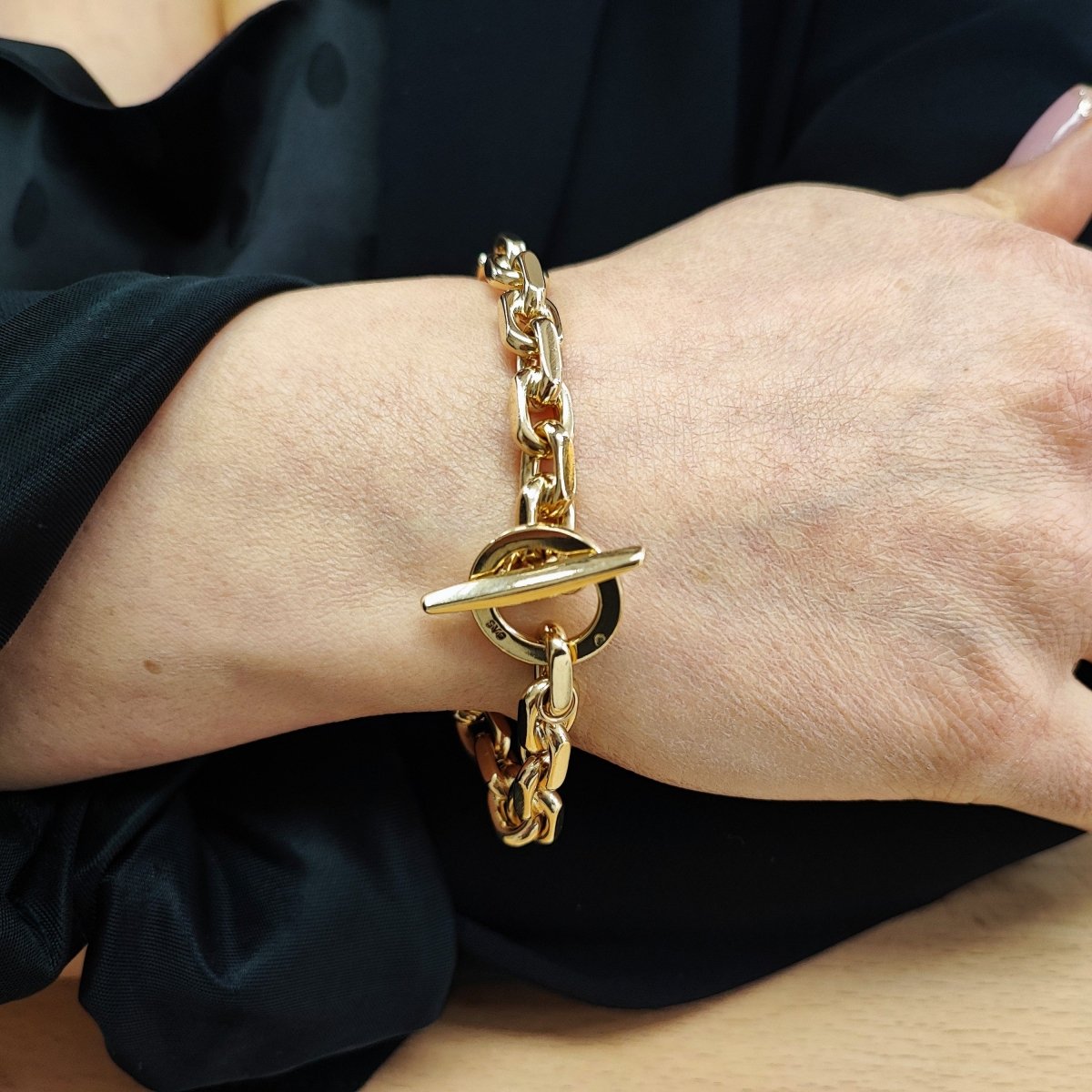 Bracelet Maille en or jaune - Castafiore