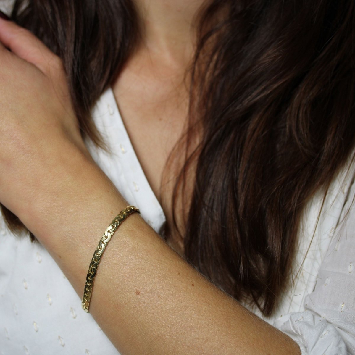 Bracelet Maille en or jaune - Castafiore