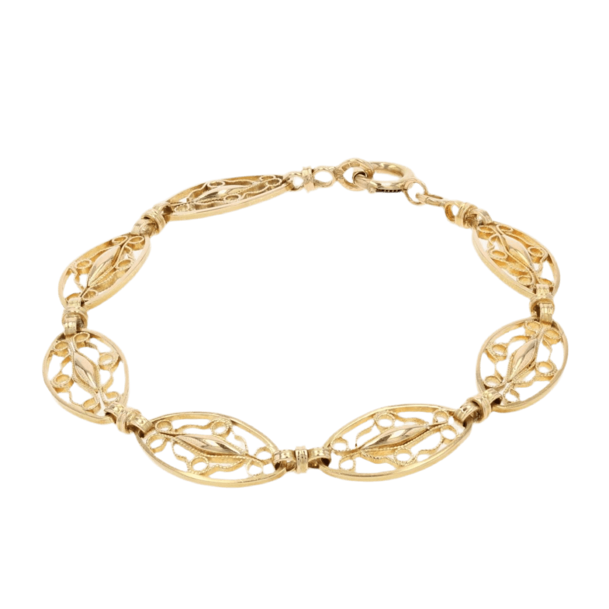 Bracelet Maille en or jaune - Castafiore