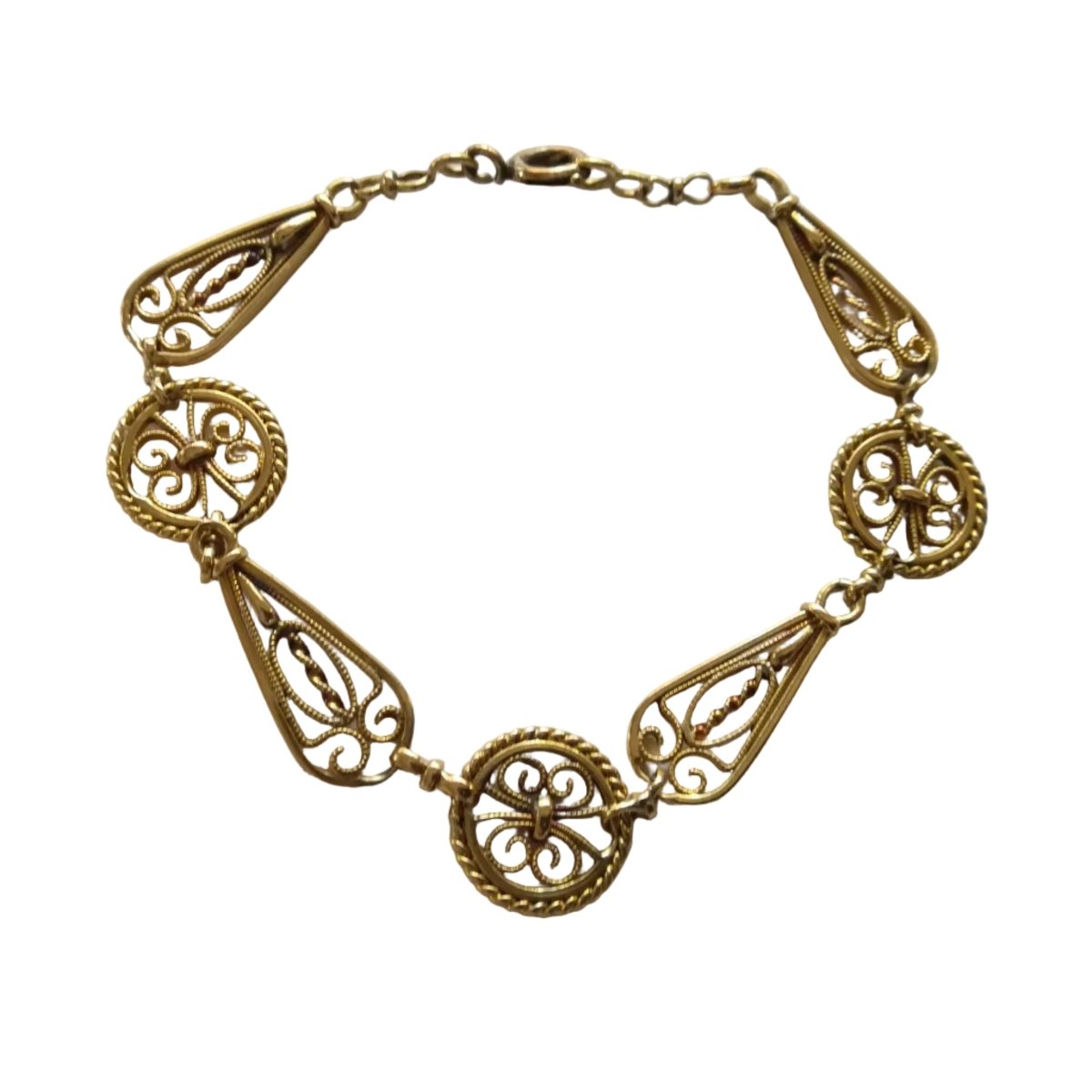 Bracelet Maille en or jaune - Castafiore