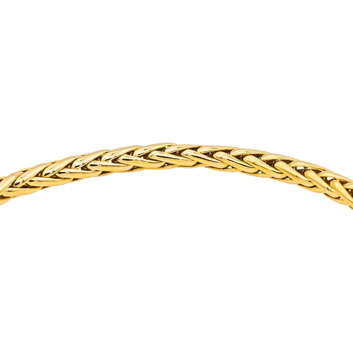 Bracelet  Palm mesh Yellow gold