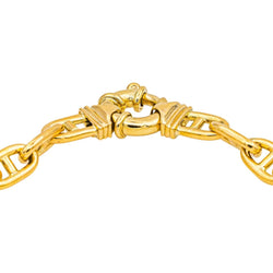 Bracelet Navy mesh Yellow gold