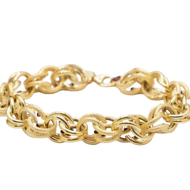 Bracelet Maille en or jaune - Castafiore