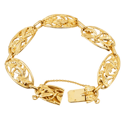 Bracelet Maille en or jaune - Castafiore