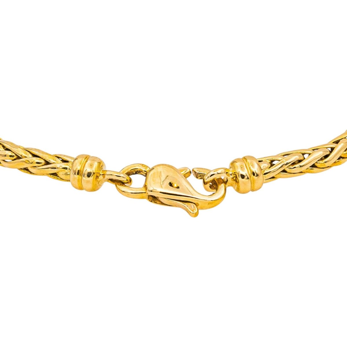 Bracelet  Palm mesh Yellow gold