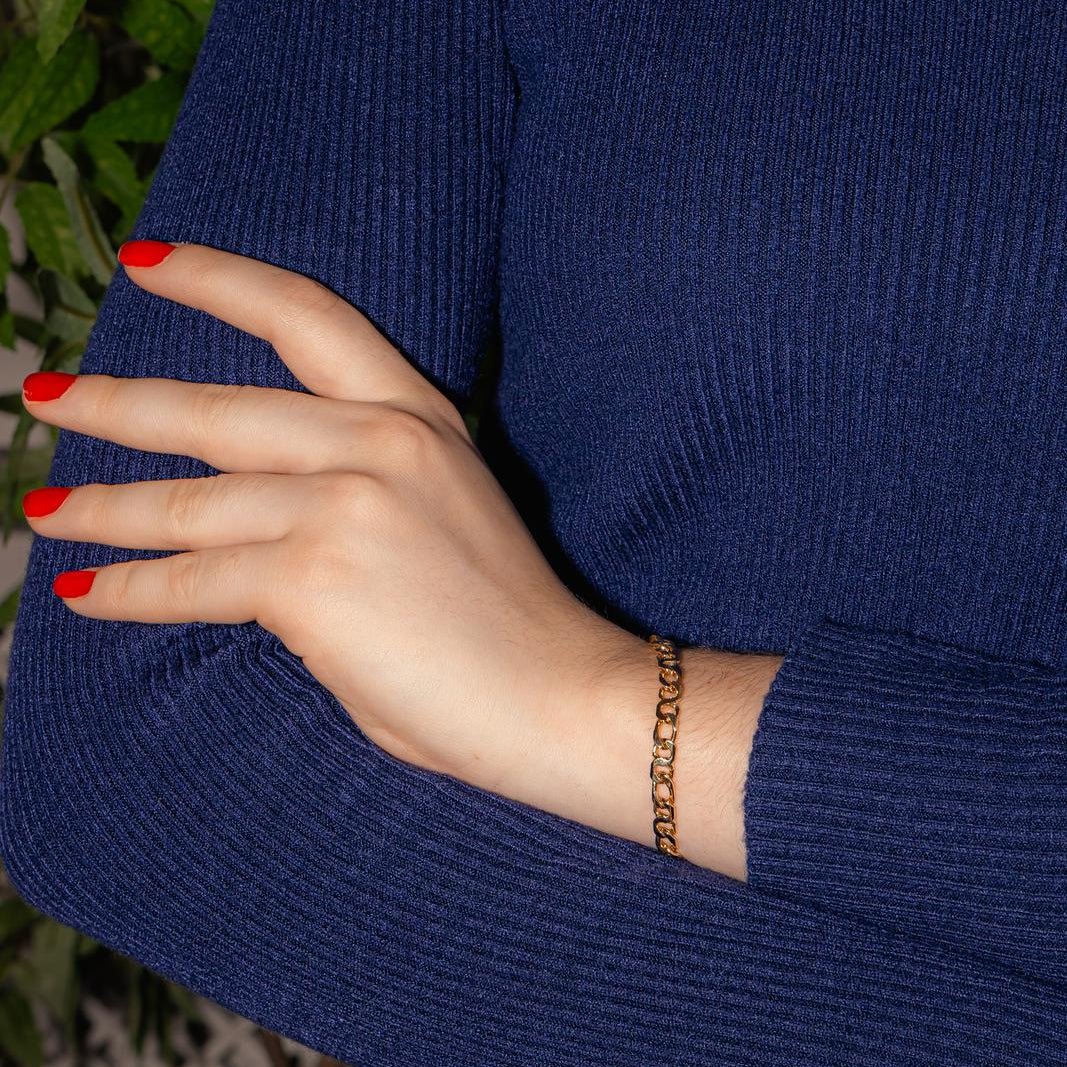 Bracelet Maille en or jaune - Castafiore