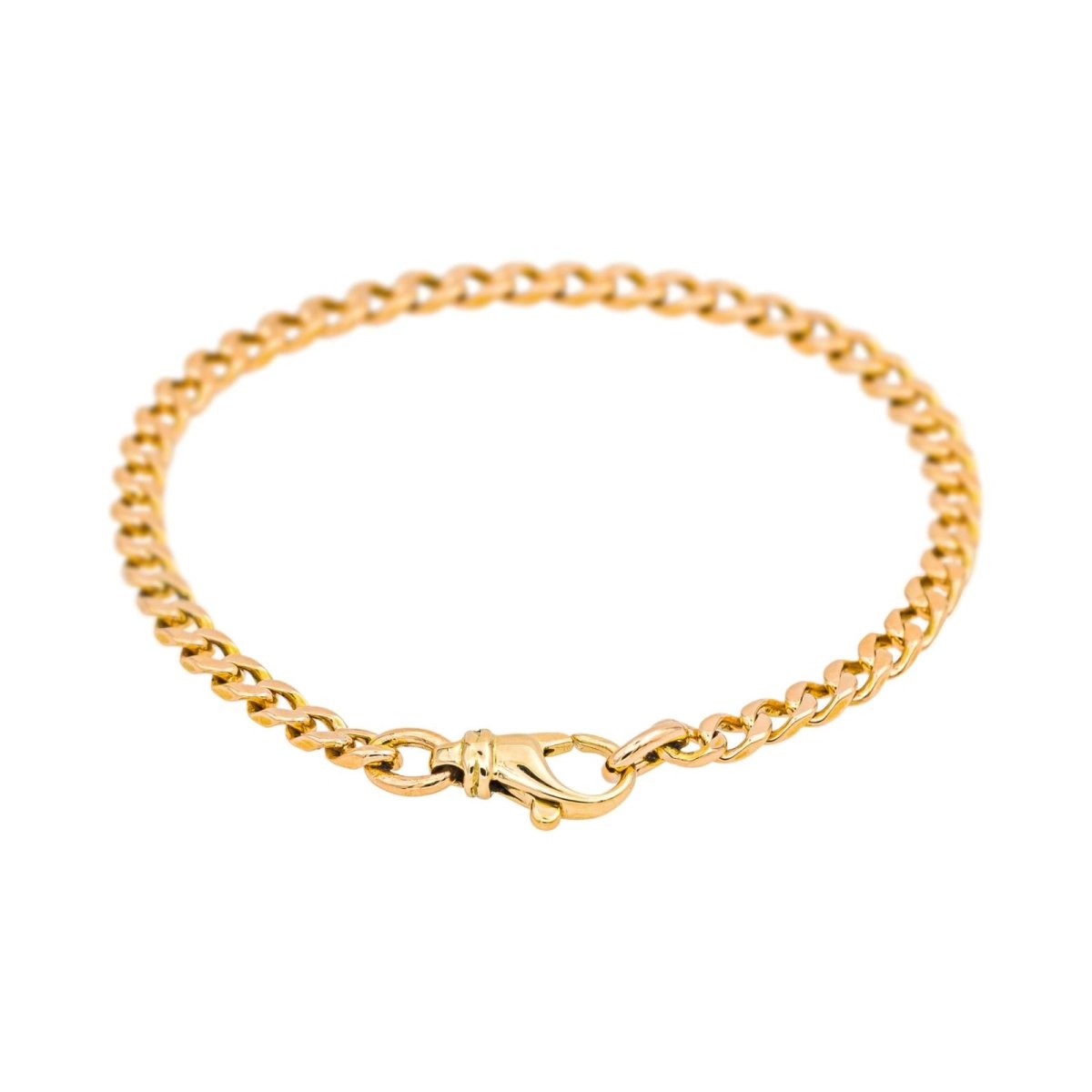 Bracelet Maille Gourmette Yellow gold