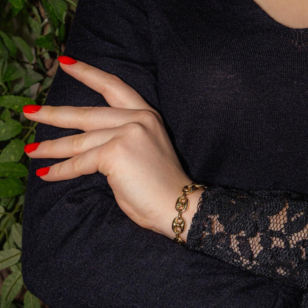 Bracelet Maille en or jaune - Castafiore