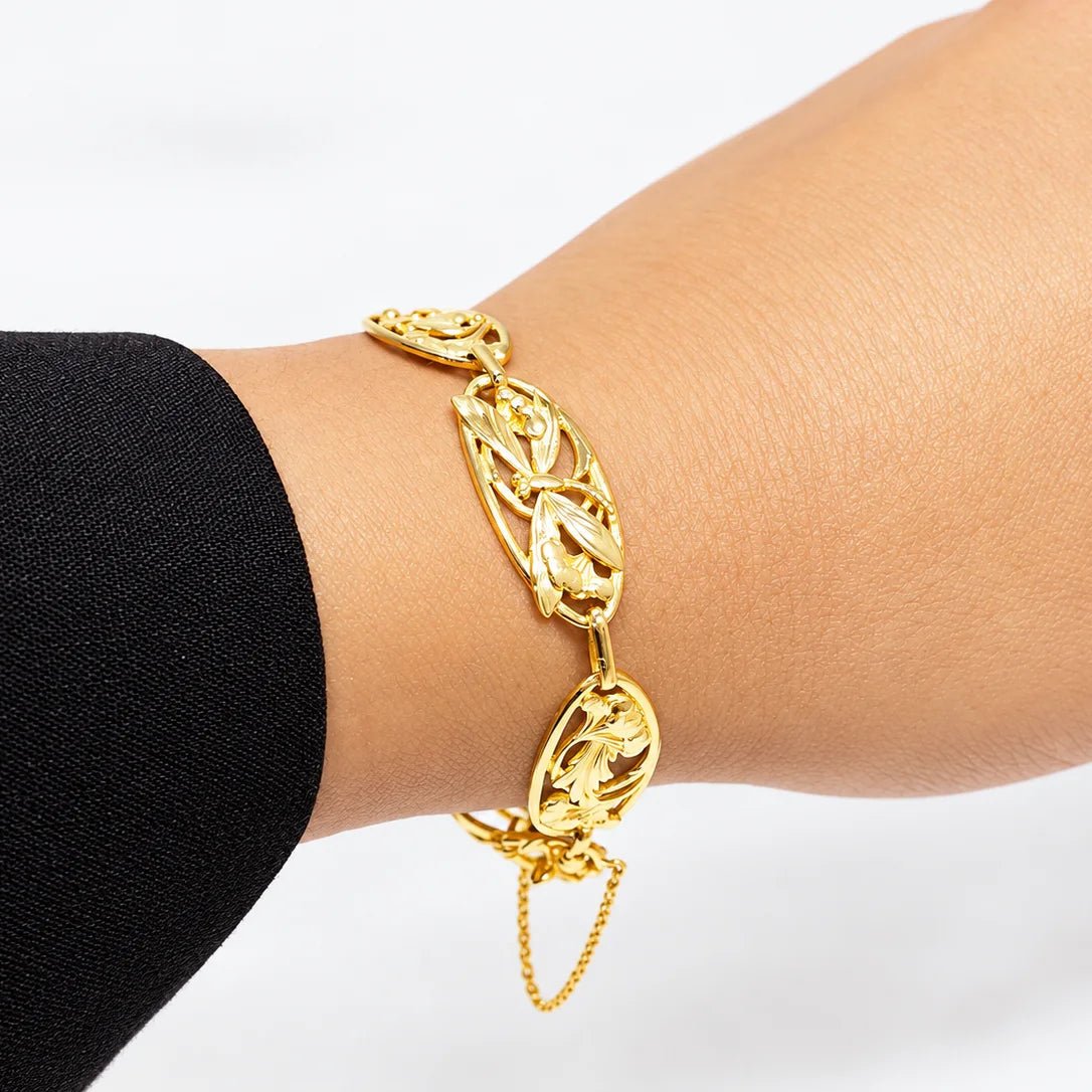 Bracelet Maille en or jaune - Castafiore