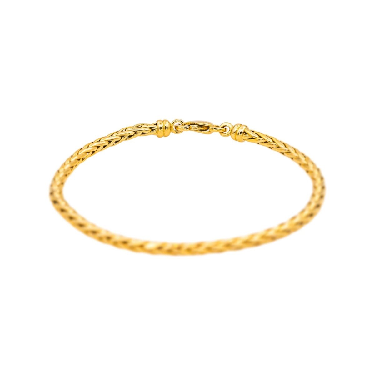 Bracelet  Palm mesh Yellow gold