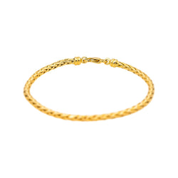 Bracelet  Palm mesh Yellow gold