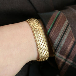 Bracelet Maille en or jaune - Castafiore