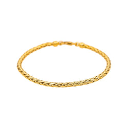 Bracelet  Palm mesh Yellow gold