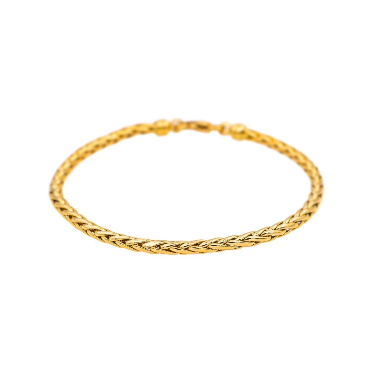 Bracelet  Palm mesh Yellow gold