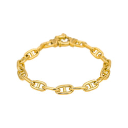 Bracelet Navy mesh Yellow gold
