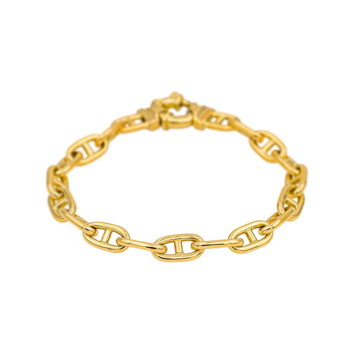 Bracelet Navy mesh Yellow gold