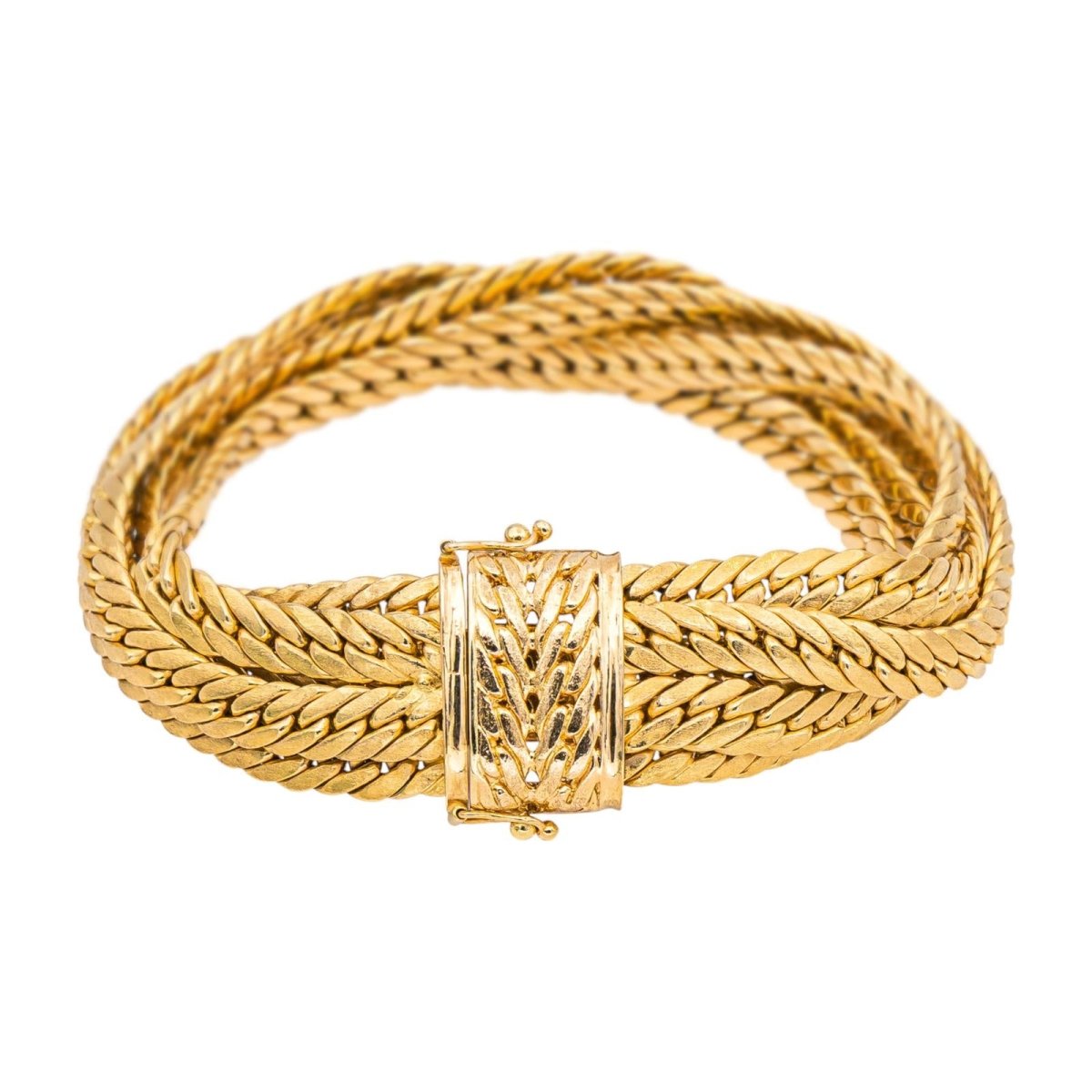 Bracelet Maille en or jaune - Castafiore
