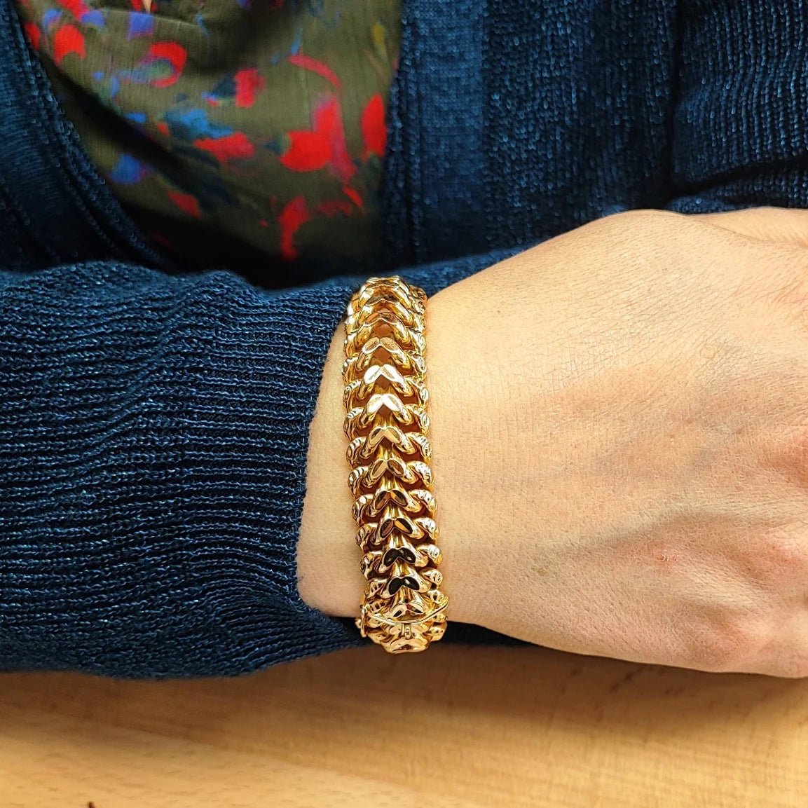 Bracelet Maille en or jaune - Castafiore