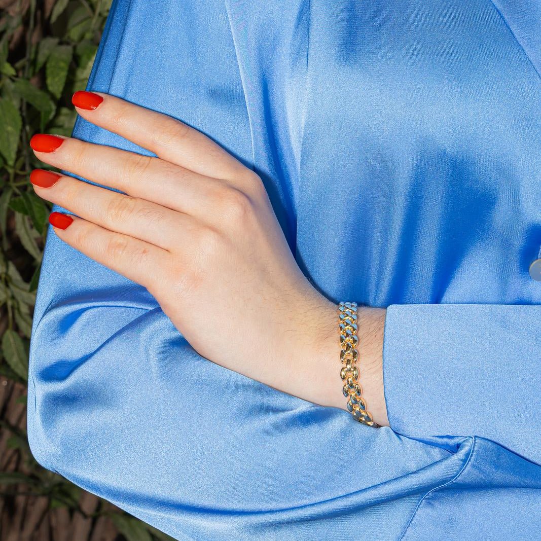 Bracelet Maille en or jaune - Castafiore