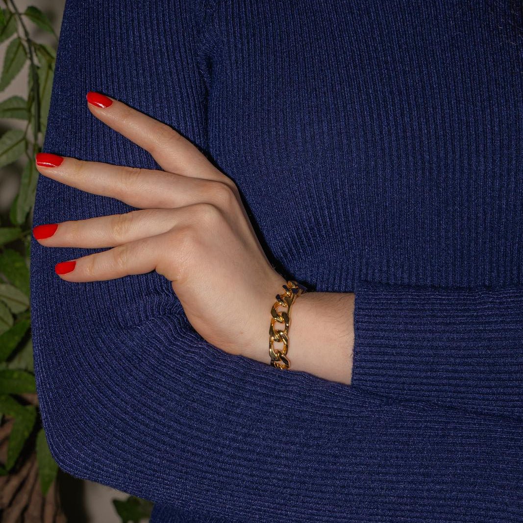 Bracelet Maille en or jaune - Castafiore