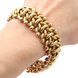 Bracelet Maille en or jaune - Castafiore