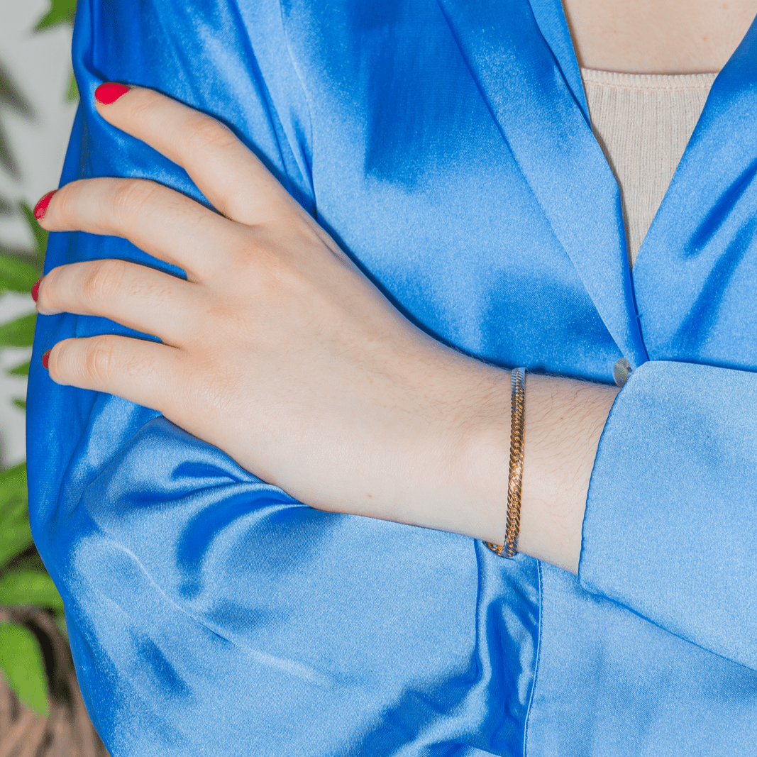 Bracelet Maille en or jaune - Castafiore