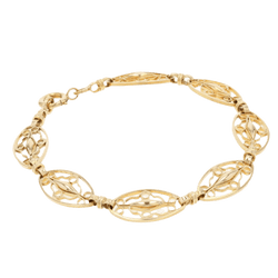 Bracelet Maille en or jaune - Castafiore