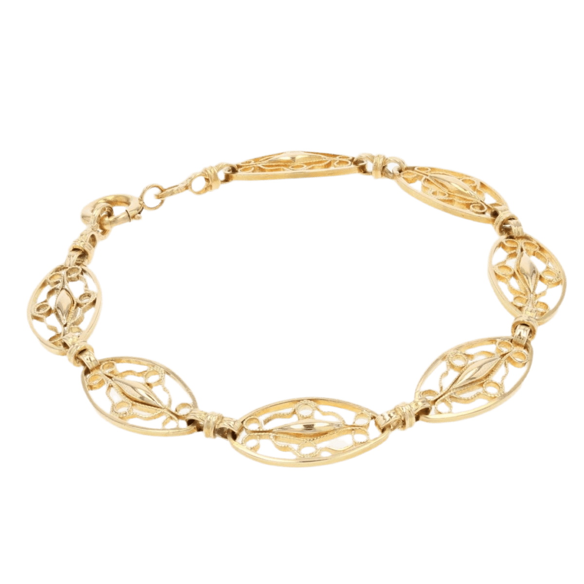 Bracelet Maille en or jaune - Castafiore