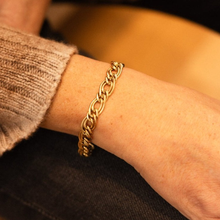 Bracelet Maille en or jaune - Castafiore