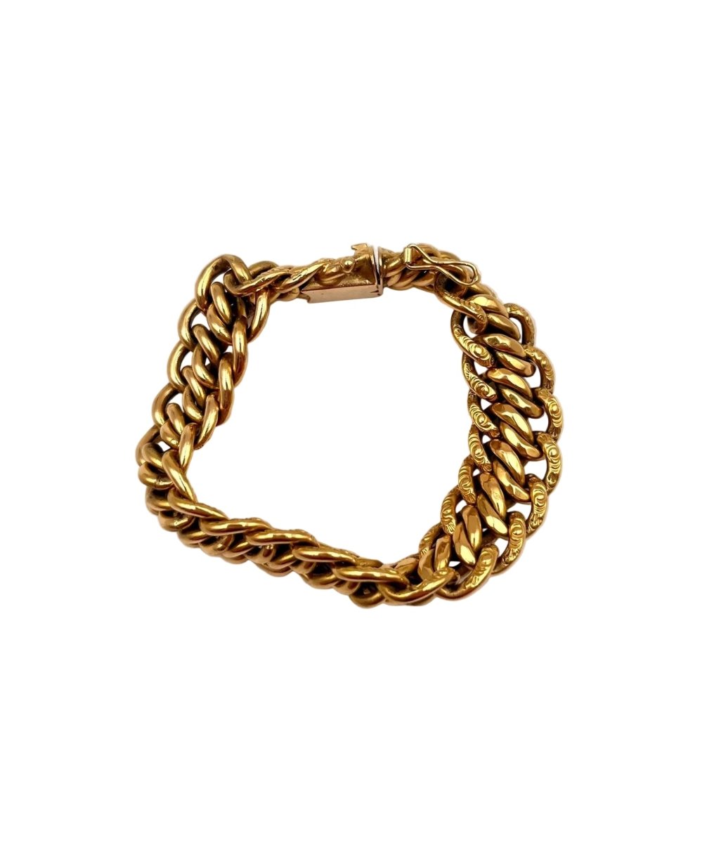 Bracelet Maille en or jaune - Castafiore