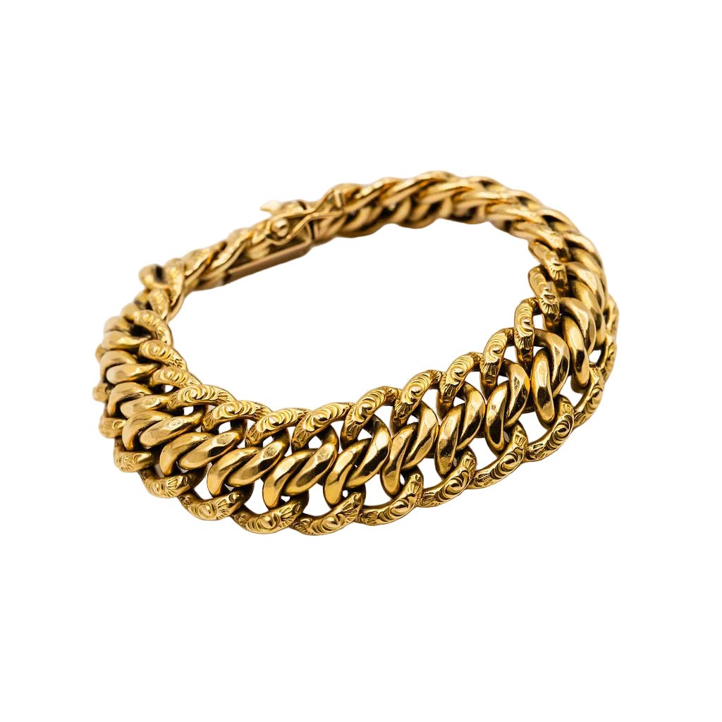 Bracelet Maille en or jaune - Castafiore