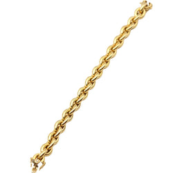 Bracelet Maille en or jaune et diamant - Castafiore