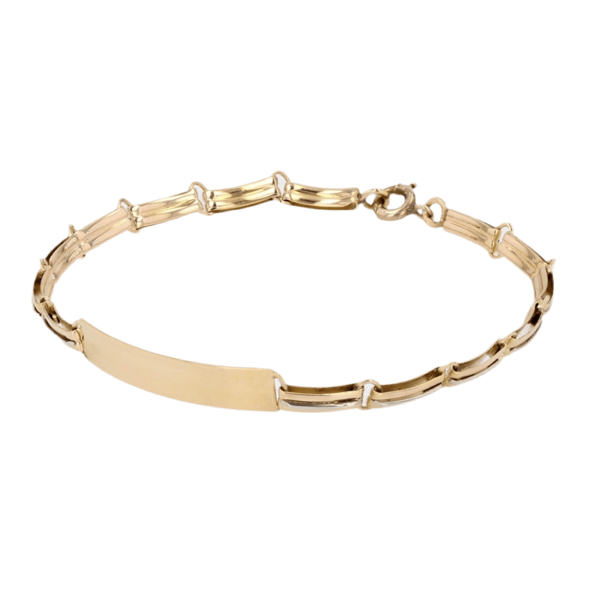 Bracelet Maille en or jaune et or blanc - Castafiore