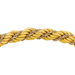 Bracelet Maille en or jaune et or blanc - Castafiore