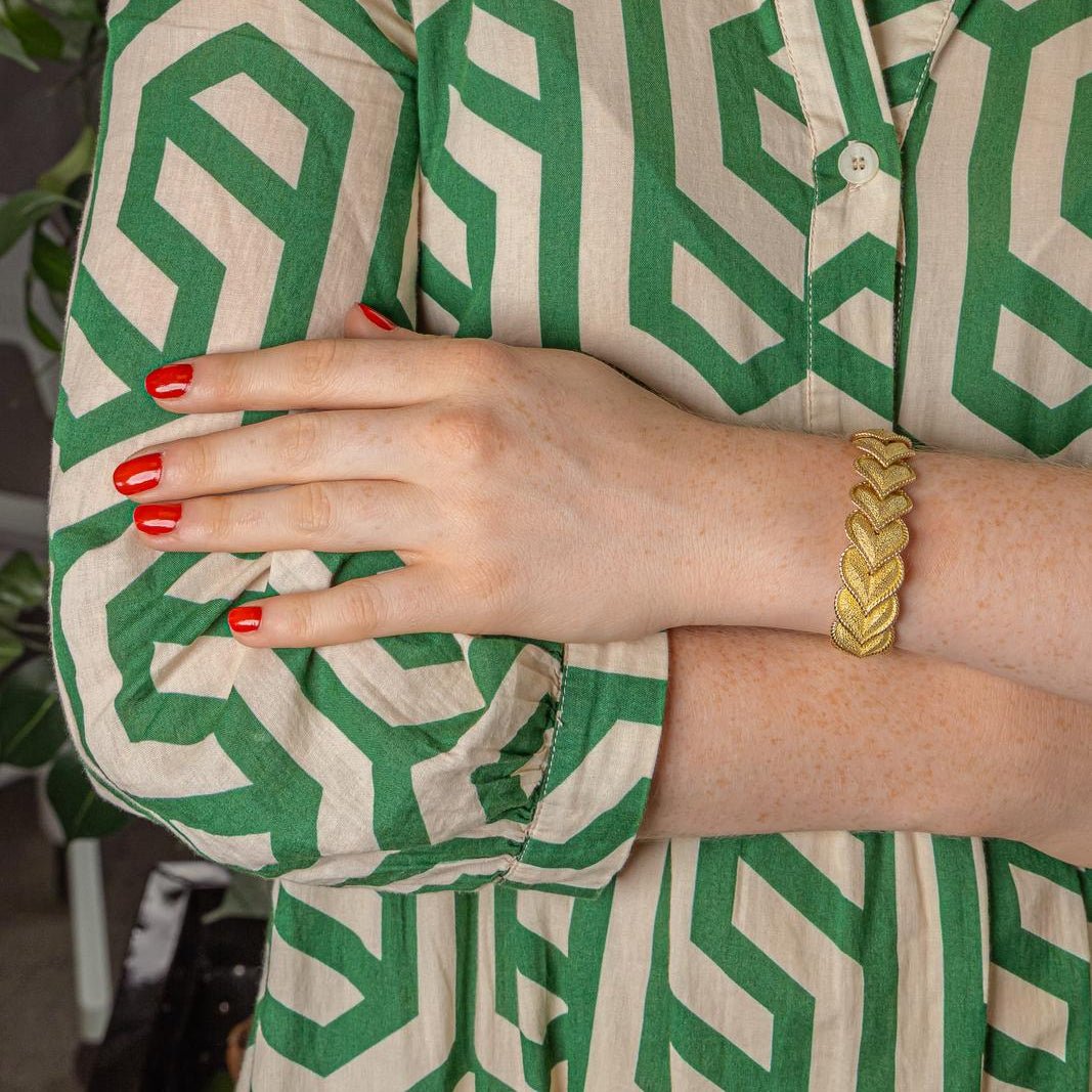 Bracelet Maille en or jaune et or rose - Castafiore