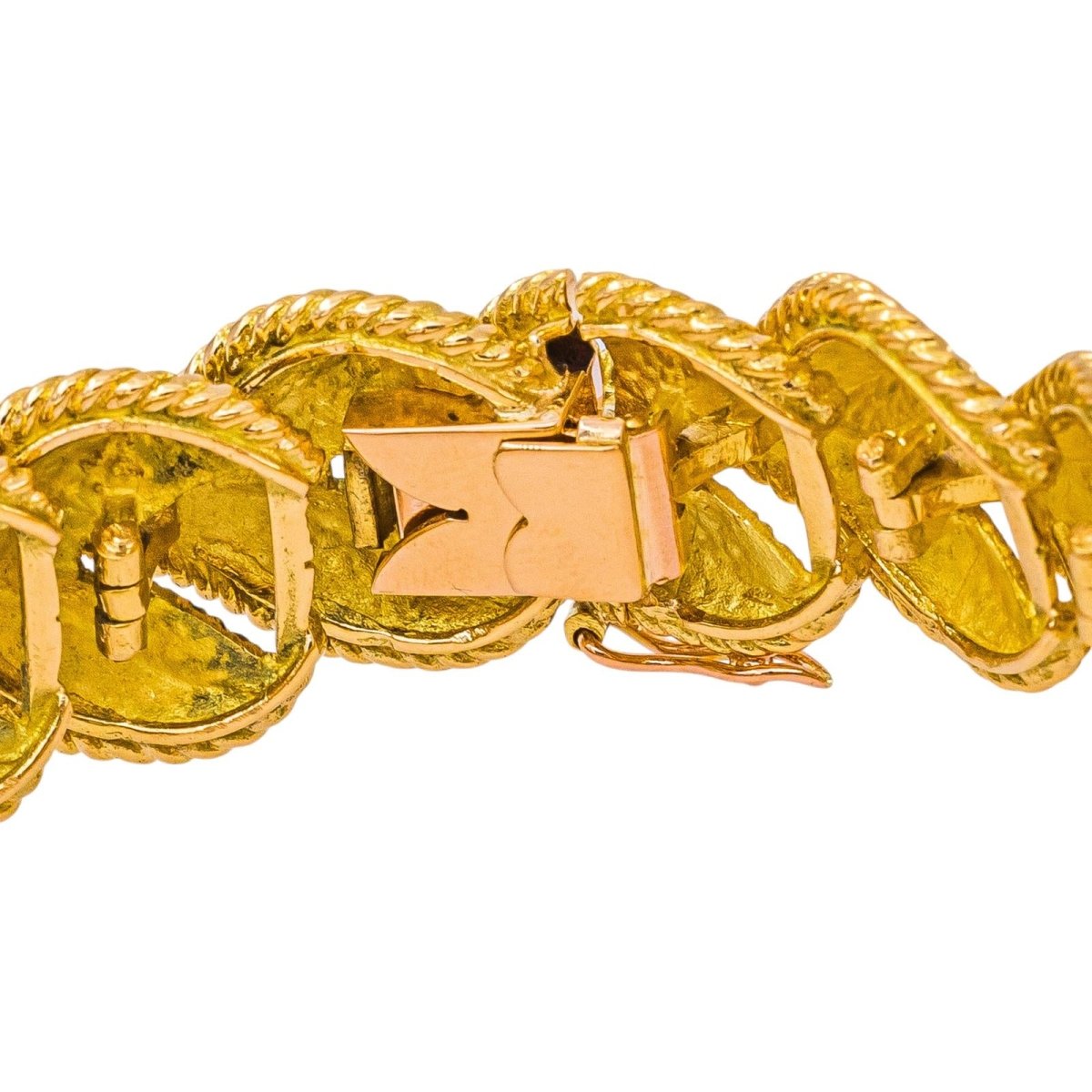 Bracelet Maille en or jaune et or rose - Castafiore