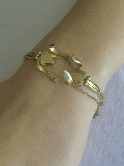 Bracelet Maille en or jaune et vermeil - Castafiore