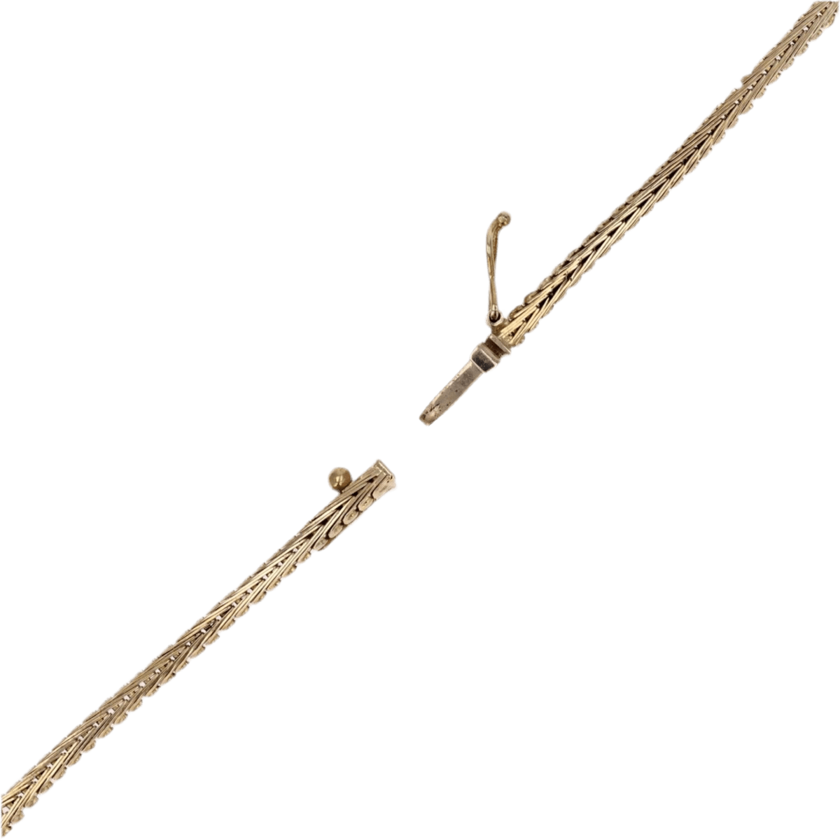 Bracelet Maille en or jaune, or blanc et or rose - Castafiore