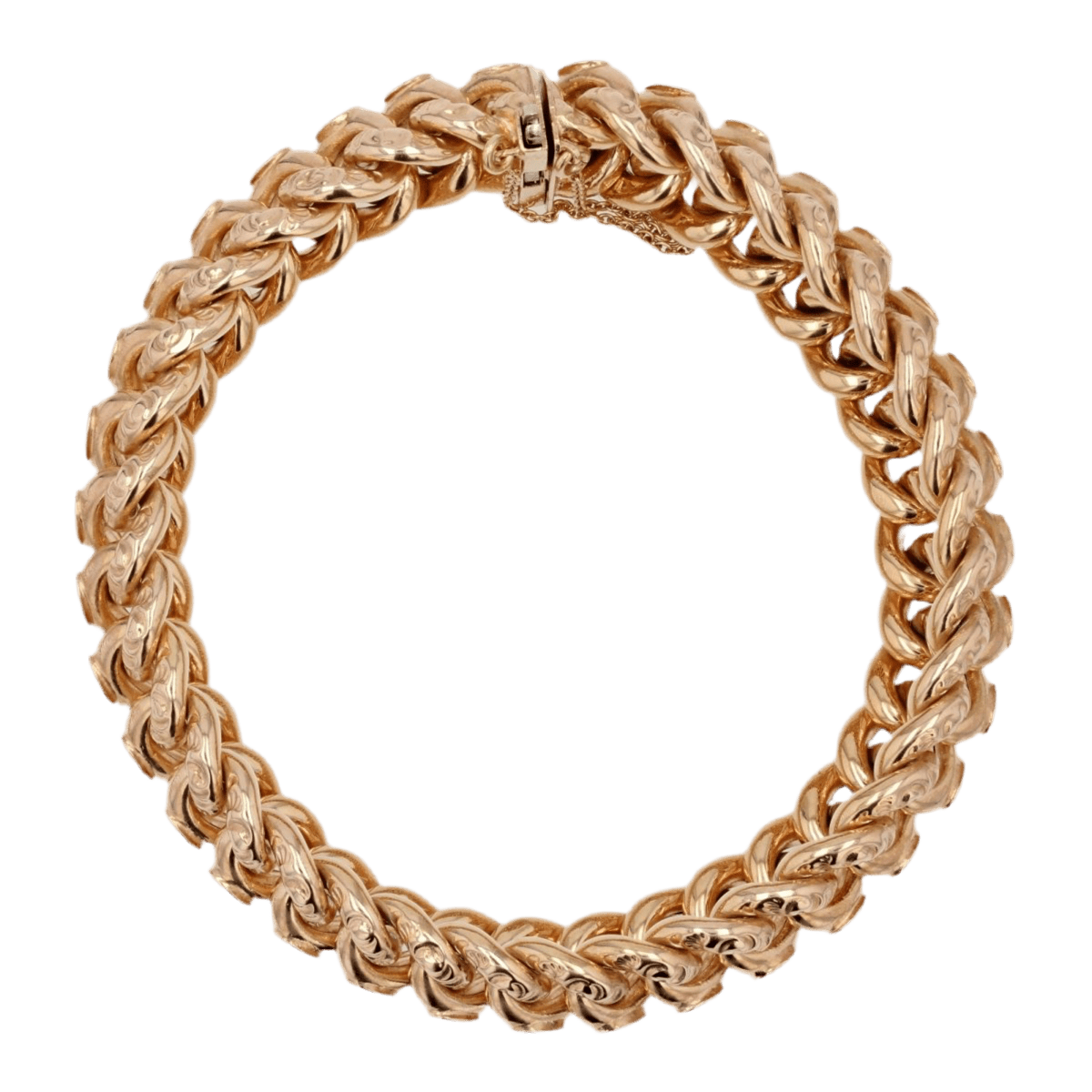 Bracelet Maille en or rose - Castafiore