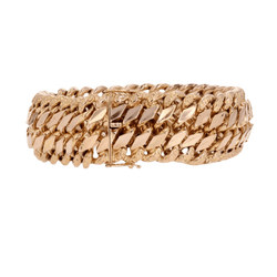 Bracelet Maille en or rose - Castafiore