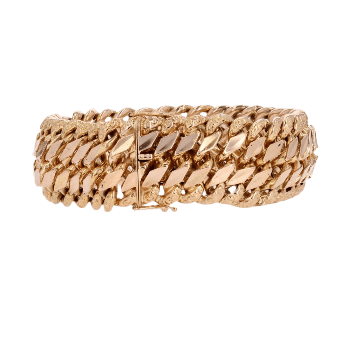 Bracelet Maille en or rose - Castafiore