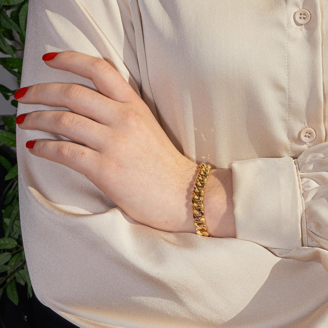 Bracelet Maille en or rose - Castafiore