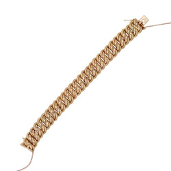 Bracelet Maille en or rose - Castafiore