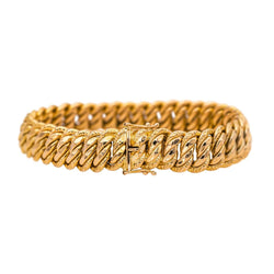 Bracelet Maille en or rose - Castafiore